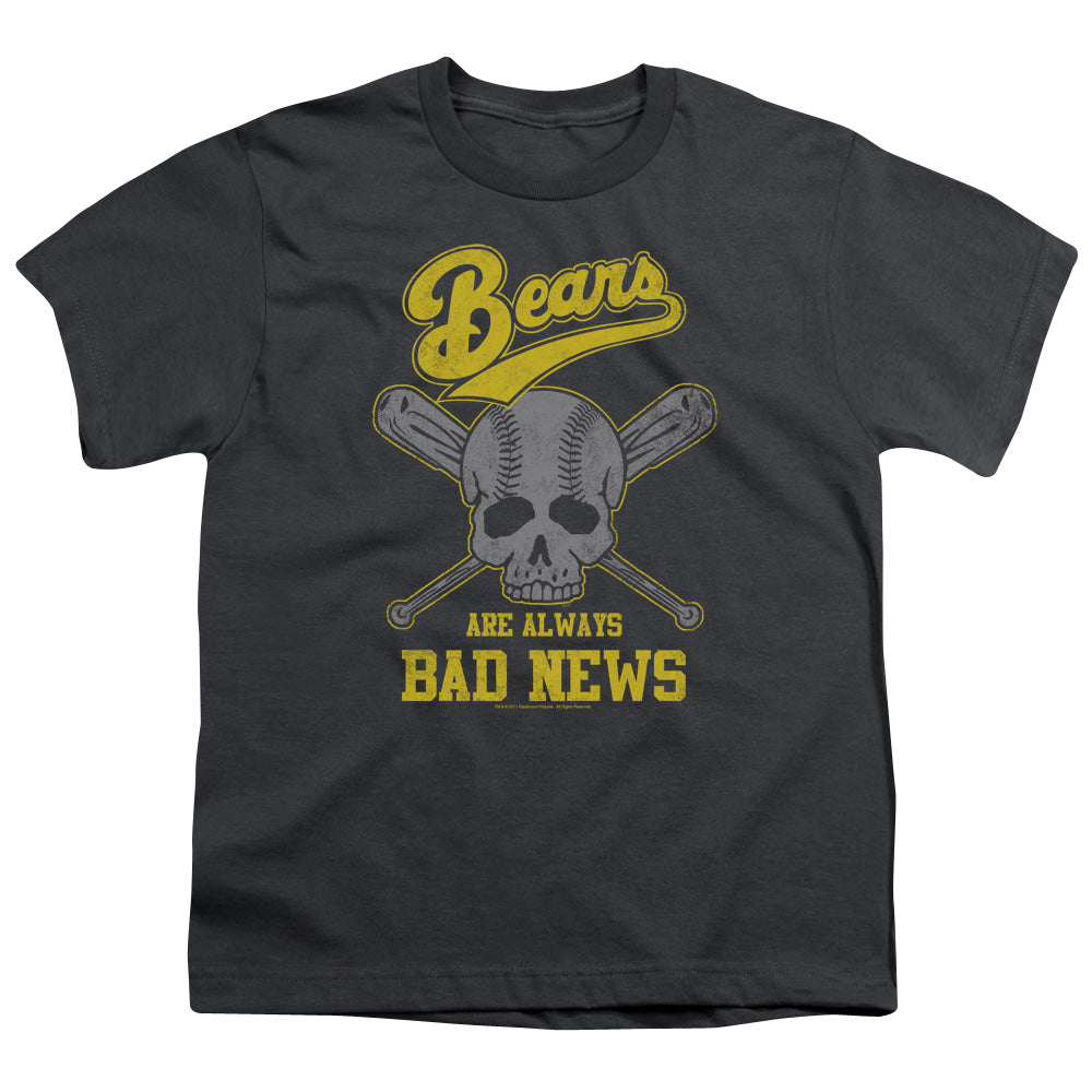 BAD NEWS BEARS/ALWAYS BAD NEWS - S/S YOUTH 18/1 - CHARCOAL