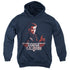 TOP GUN/WINGMAN GOOSE - YOUTH PULLOVER HOODIE - NAVY
