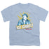TOMMY BOY/HOLY SCHIKES - S/S YOUTH 18/1 - LIGHT BLUE