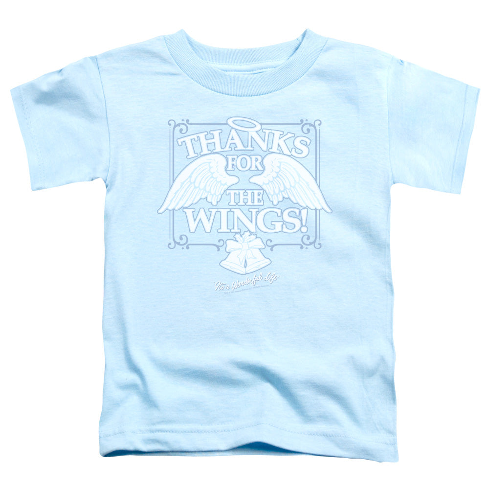 ITS A WONDERFUL LIFE/DEAR GEORGE - S/S TODDLER TEE - LIGHT BLUE
