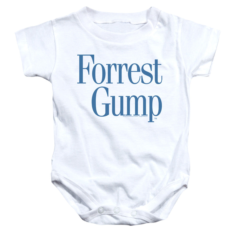 FORREST GUMP/LOGO - INFANT SNAPSUIT - WHITE