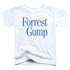 FORREST GUMP/LOGO - S/S TODDLER TEE - WHITE