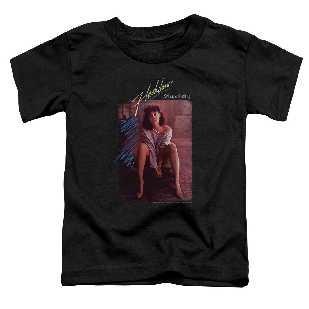 FLASHDANCE/TITLE - S/S TODDLER TEE - BLACK