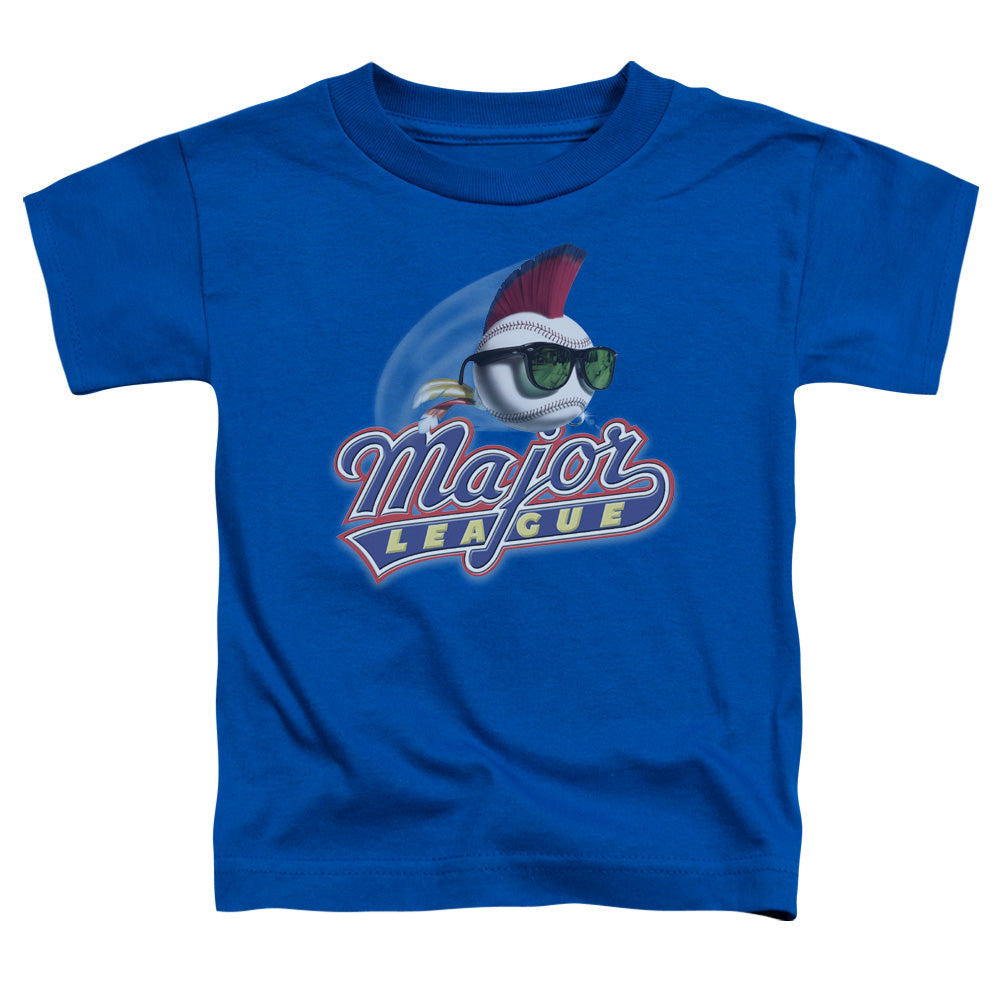 MAJOR LEAGUE/TITLE - S/S TODDLER TEE - ROYAL BLUE