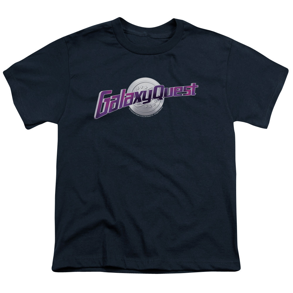 GALAXY QUEST/LOGO - S/S YOUTH 18/1 - NAVY