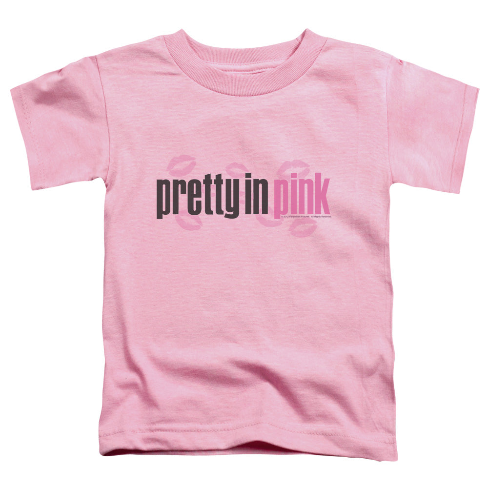 PRETTY IN PINK/LOGO - S/S TODDLER TEE - PINK
