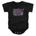 ZOOLANDER/RIDICULOUSLY GOOD LOOKING - INFANT SNAPSUIT - BLACK