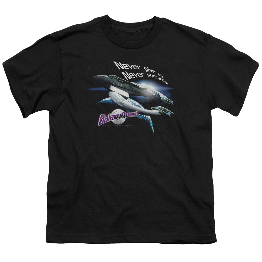 GALAXY QUEST/NEVER SURRENDER - S/S YOUTH 18/1 - BLACK