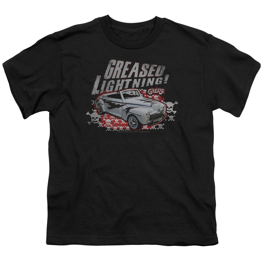 GREASE/GREASED LIGHTENING - S/S YOUTH 18/1 - BLACK