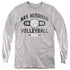 TOP GUN/NAS MIRAMAR VOLLEYBALL - YOUTH LONG SLEEVE TEE - ATHLETIC HEATHER
