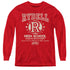 GREASE/RYDELL HIGH - YOUTH LONG SLEEVE TEE - RED