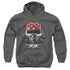 TOP GUN/GOOSE HELMET - YOUTH PULLOVER HOODIE - CHARCOAL