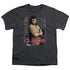 PRETTY IN PINK/JUST DUCKIE - S/S YOUTH 18/1 - CHARCOAL