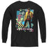PRETTY IN PINK/A DUCKMAN - YOUTH LONG SLEEVE TEE - BLACK