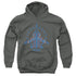 TOP GUN/MAVERICK - YOUTH PULLOVER HOODIE - CHARCOAL
