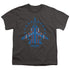 TOP GUN/MAVERICK - S/S YOUTH 18/1 - CHARCOAL