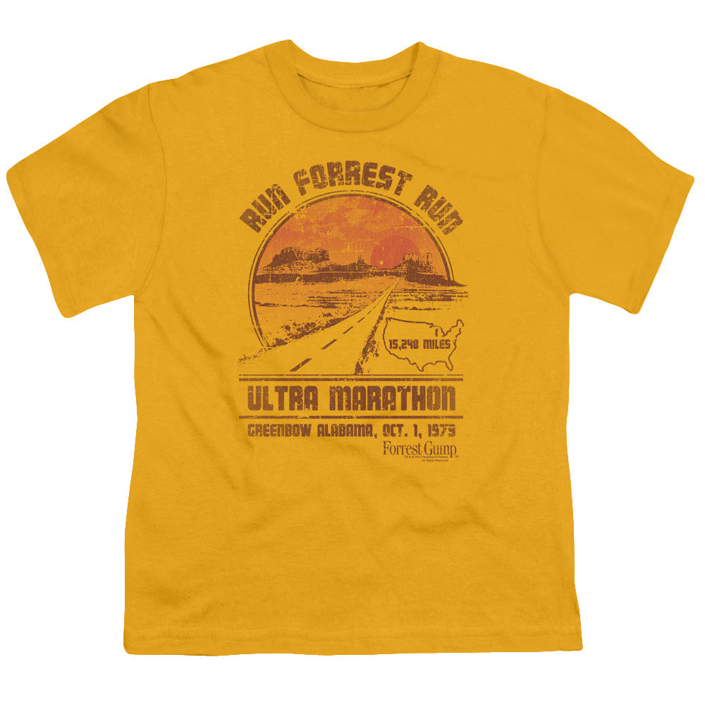 FORREST GUMP/ULTRA MARATHON - S/S YOUTH 18/1 - GOLD