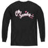 GREASE/OH SANDY - YOUTH LONG SLEEVE TEE - BLACK