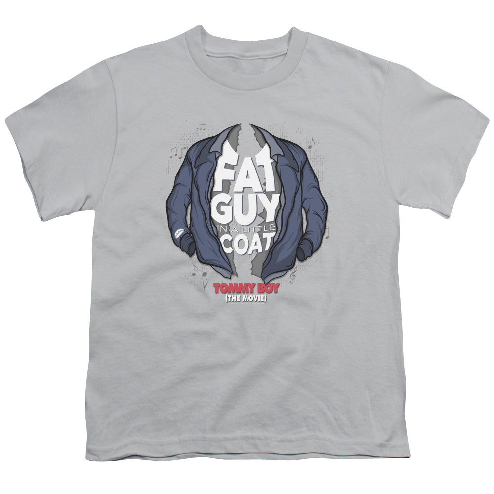 TOMMY BOY/LITTLE COAT - S/S YOUTH 18/1 - SILVER