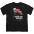 TOMMY BOY/CAT LIKE - S/S YOUTH 18/1 - BLACK