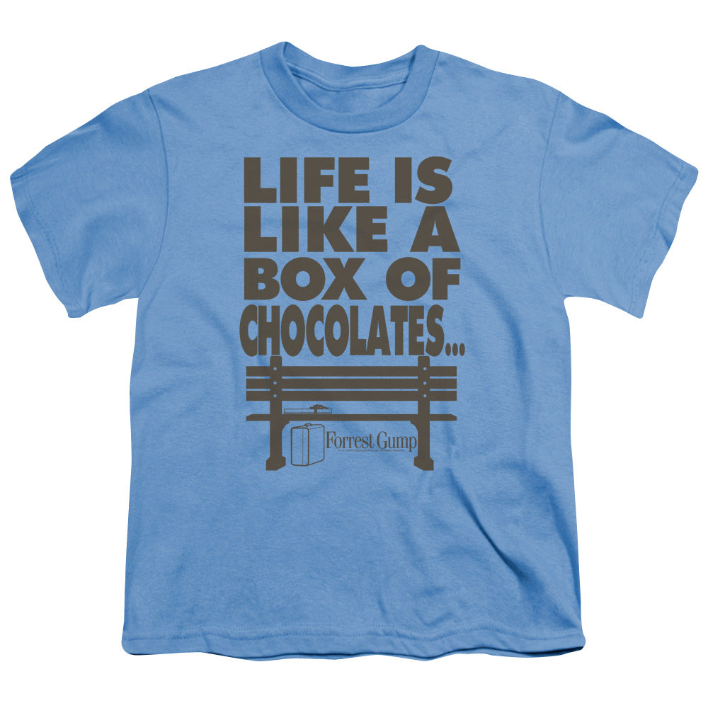 FORREST GUMP/LIFE - S/S YOUTH 18/1 - CAROLINA BLUE