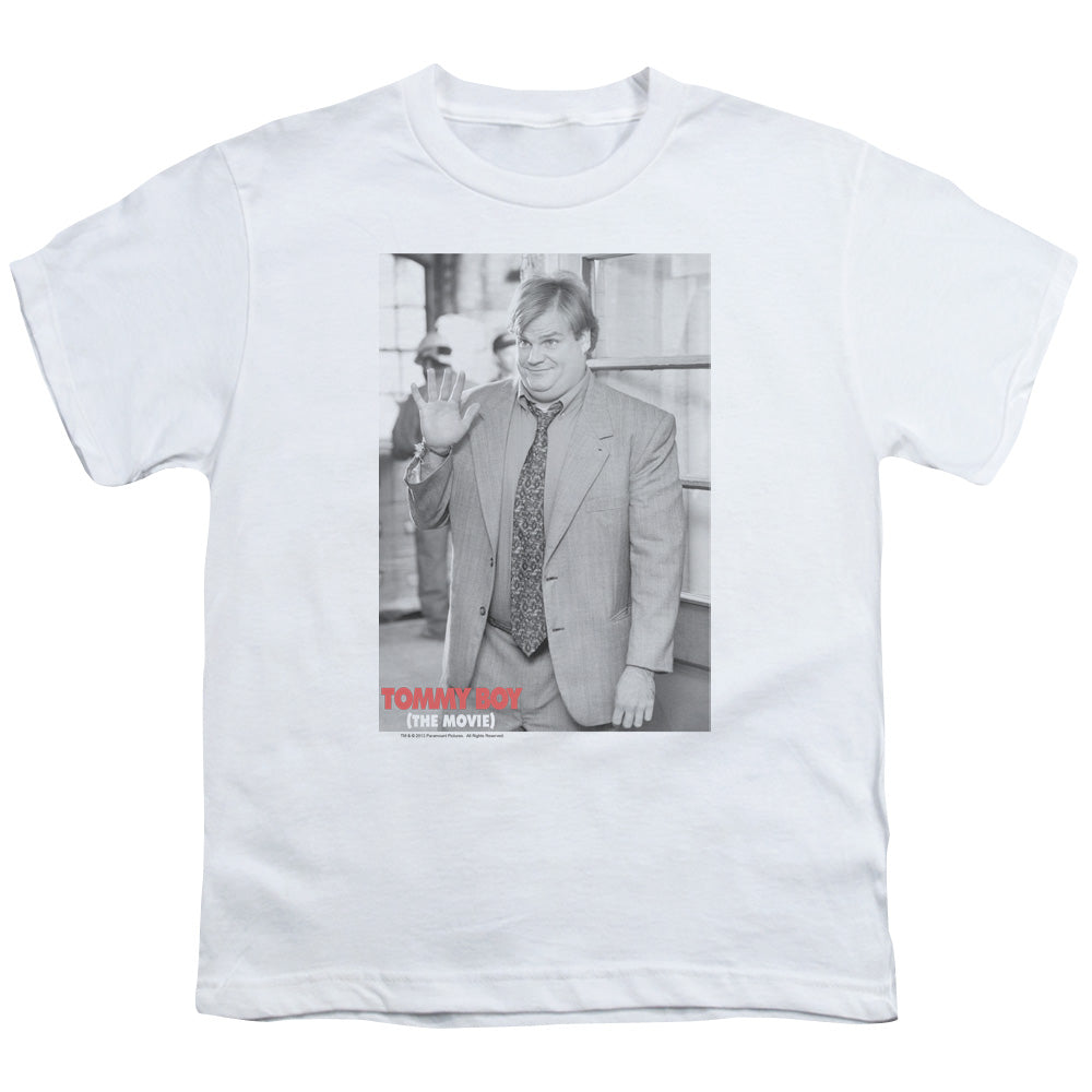 TOMMY BOY/SQUARE - S/S YOUTH 18/1 - WHITE