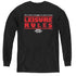 FERRIS BUELLER/LEISURE RULES - YOUTH LONG SLEEVE TEE - BLACK