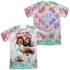 UP IN SMOKE/FRIED TIE DYED (FRONT/BACK PRINT) -  S/S ADULT POLY CREW - MULTI