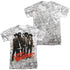 WARRIORS/POSE (FRONT/BACK PRINT) -  S/S ADULT POLY CREW - MULTI