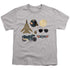 TOP GUN/ITEMS - S/S YOUTH 18/1 - ATHLETIC HEATHER