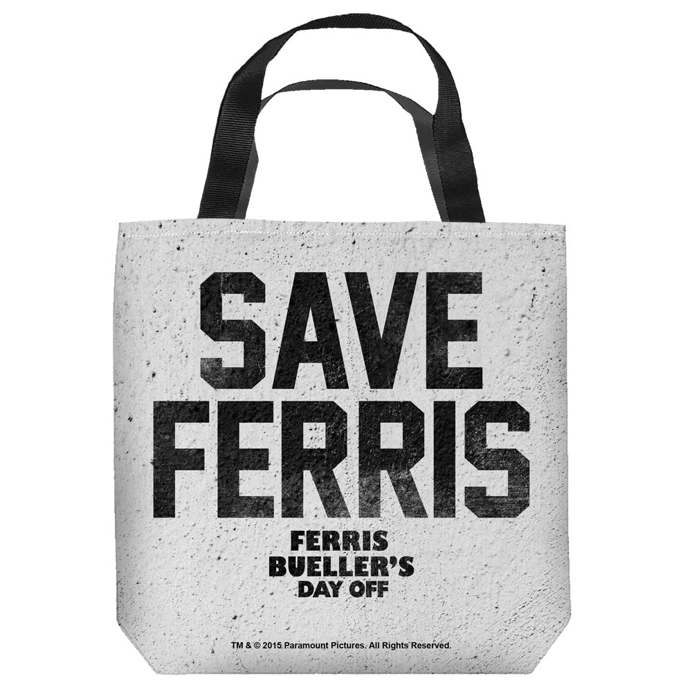 FERRIS BUELLE/SAVE FERRIS - TOTE BAG