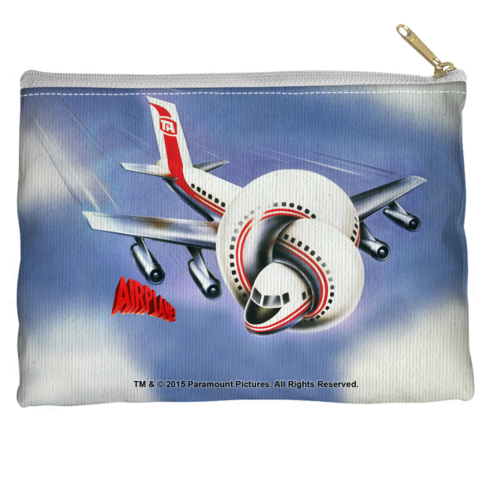 AIRPLANE/POSTER - STRAIGHT BOTTOM ACCESSORY POUCH