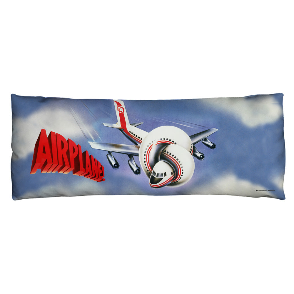 AIRPLANE/POSTER - MICROFIBER BODY PILLOW
