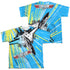 TOP GUN/RAD JET (FRONT/BACK PRINT) - S/S YOUTH POLY CREW - MULTI