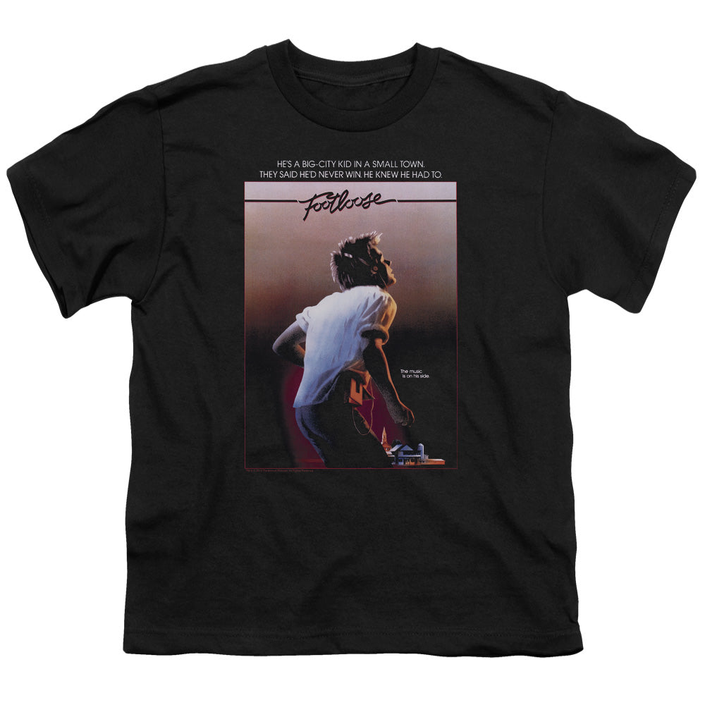 FOOTLOOSE/POSTER - S/S YOUTH 18/1 - BLACK