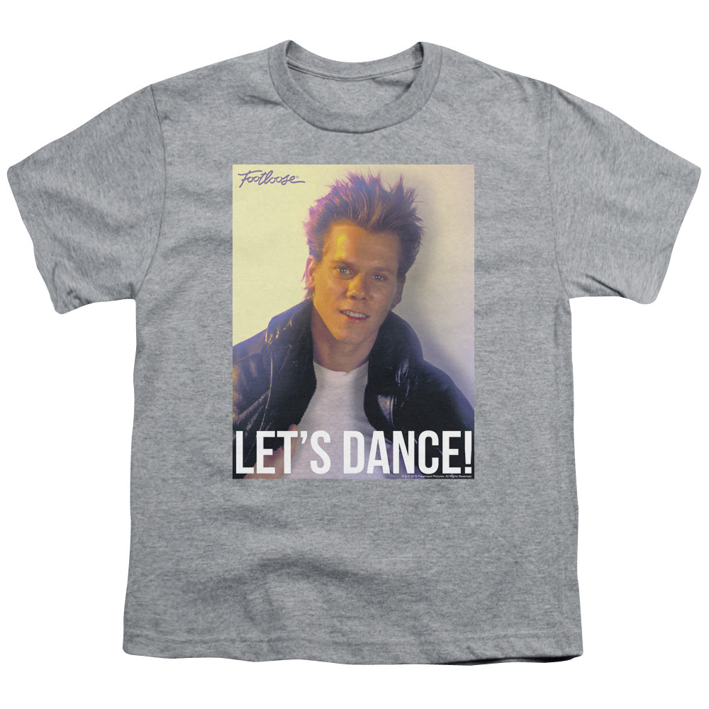 FOOTLOOSE/LETS DANCE - S/S YOUTH 18/1 - ATHLETIC HEATHER