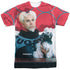 ZOOLANDER/MUGATU (FRONT/BACK PRINT) - S/S ADULT POLY CREW - MULTI