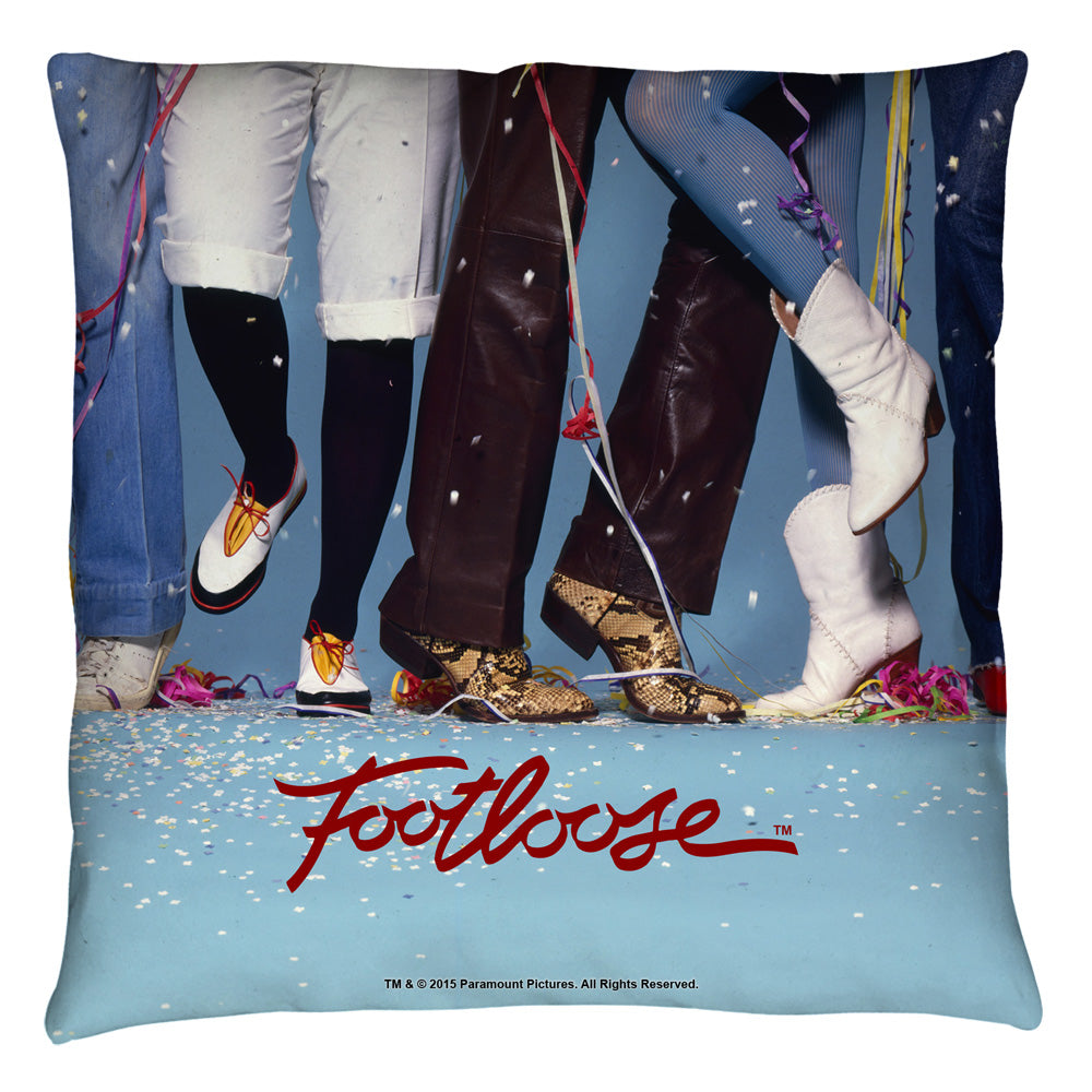 FOOTLOOSE/LOOSE FEET - THROW PILLOW