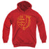 FERRIS BUELLER/ABE FROMAN - YOUTH PULLOVER HOODIE - RED