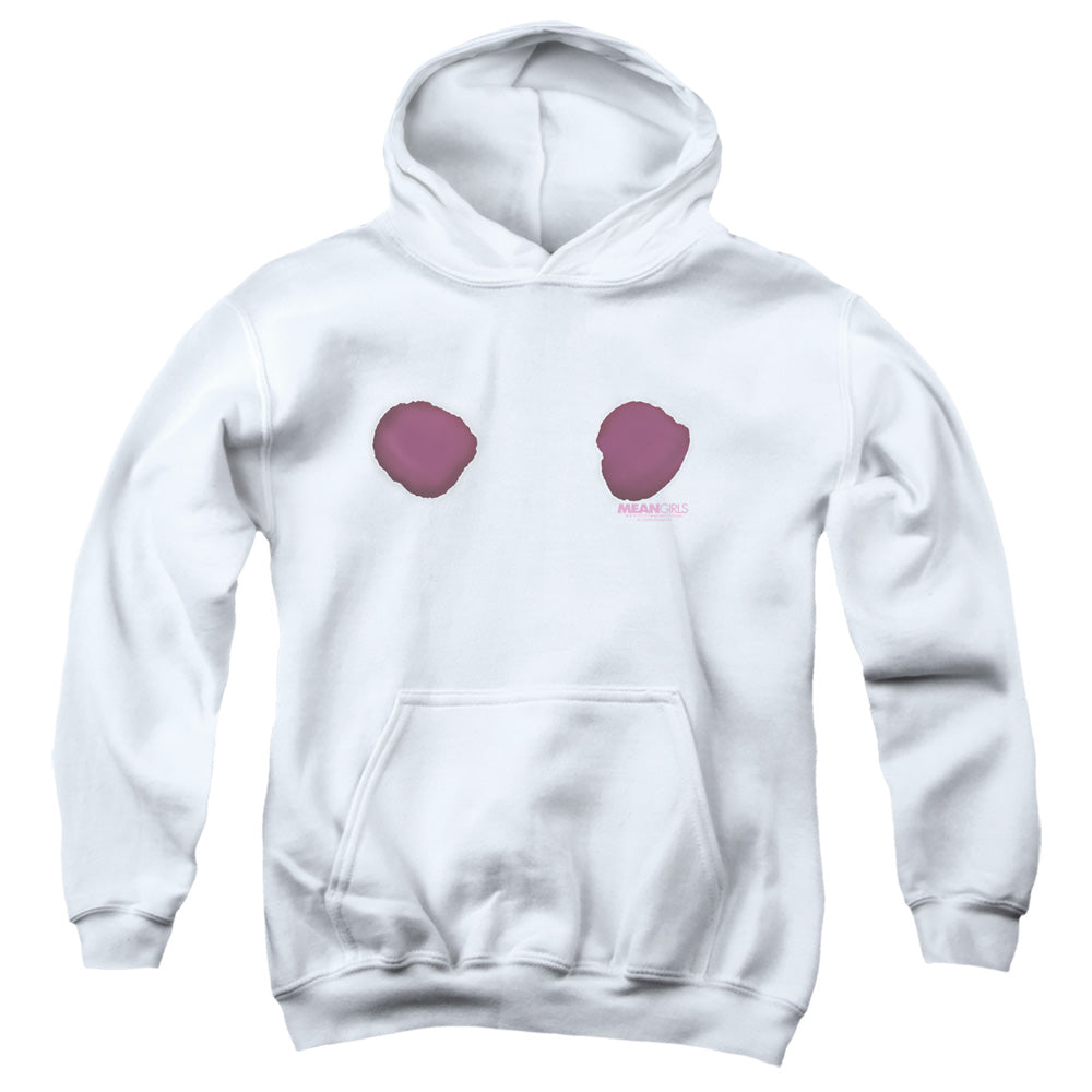 MEAN GIRLS/WEAR WHAT REGINA WEARS - YOUTH PULLOVER HOODIE - WHITE