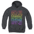 MEAN GIRLS/RAINBOWS AND CAKE - YOUTH PULLOVER HOODIE - BLACK