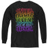 MEAN GIRLS/DOESNT GO HERE - YOUTH LONG SLEEVE TEE - BLACK