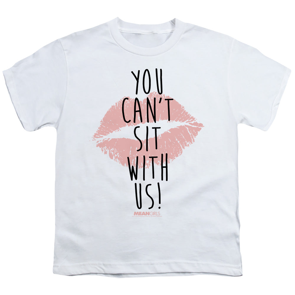 MEAN GIRLS/YOU CANT SIT WITH US - S/S YOUTH 18/1 - WHITE