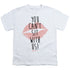 MEAN GIRLS/YOU CANT SIT WITH US - S/S YOUTH 18/1 - WHITE