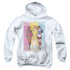 CLUELESS/WHATEVER - YOUTH PULLOVER HOODIE - WHITE