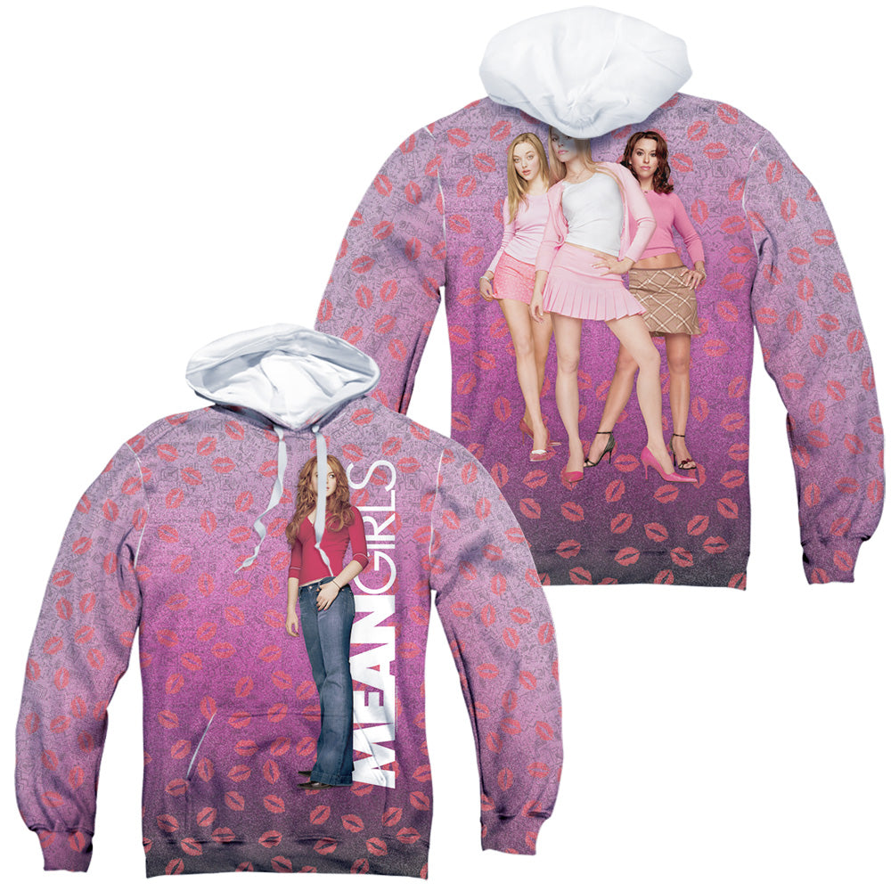 MEAN GIRLS/MEAN GIRLS (FRONT/BACK PRINT) - ADULT POLY PULLOVER HOODIE - MULTI