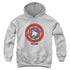 TOP GUN/FIGHTER WEAPONS SCHOOL - YOUTH PULLOVER HOODIE - ATHLETIC HEATHER