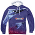 TOP GUN/JETS IN MOTION (FRONT/BACK PRINT) - ADULT POLY PULLOVER HOODIE - MULTI