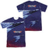 TOP GUN/JETS IN MOTION (FRONT/BACK PRINT) - S/S ADULT POLY CREW - MULTI