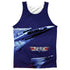TOP GUN/JETS IN MOTION (FRONT/BACK PRINT) - ADULT POLY TANK TOP - MULTI